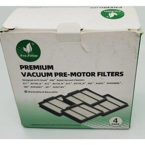 New OPEN Box 3 PACK Fre.Filtor Premium Vacuum Pre-Motor Filters ONLY 3 IN BOX!